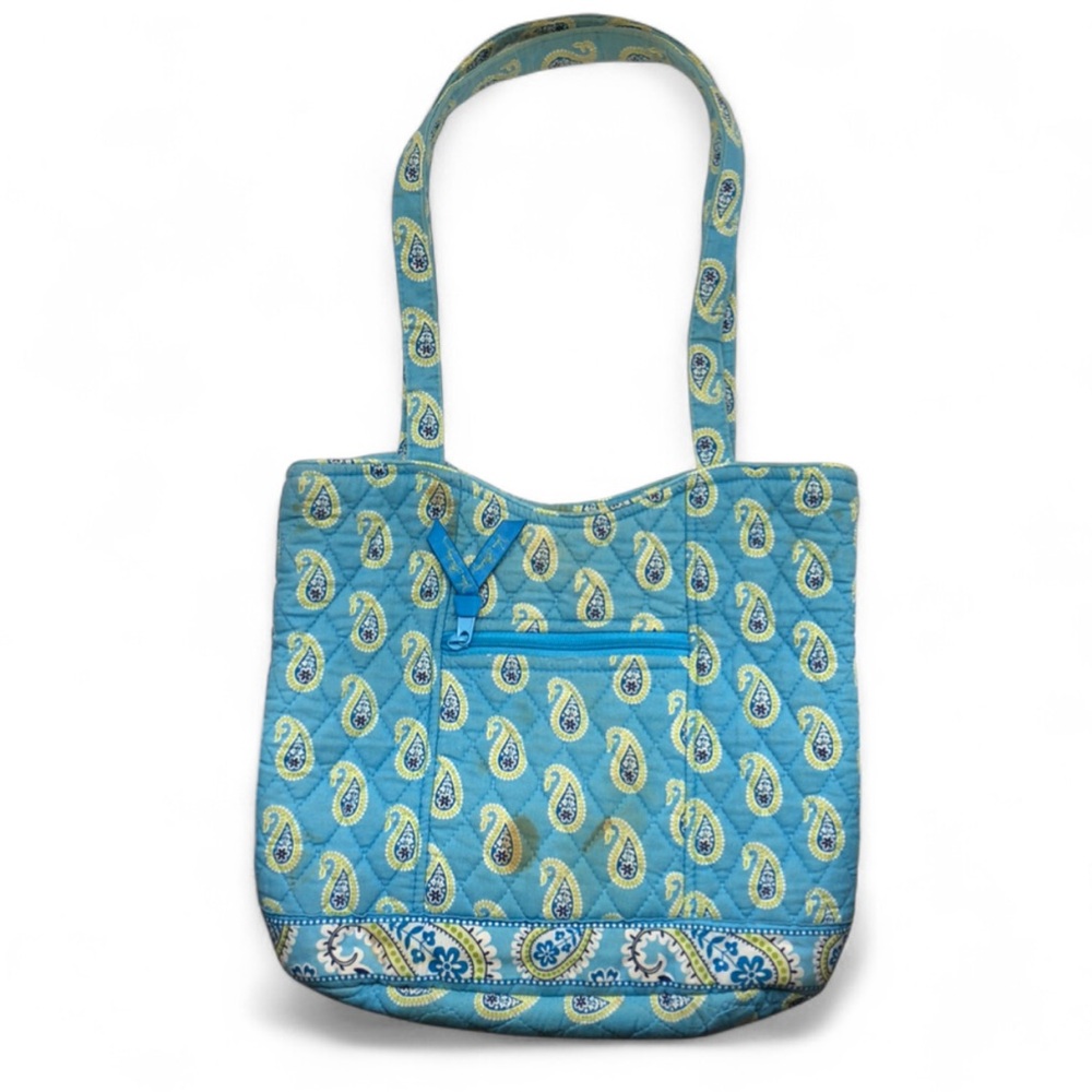 Vera Bradley Bermuda Blue Paisley Tote Bag